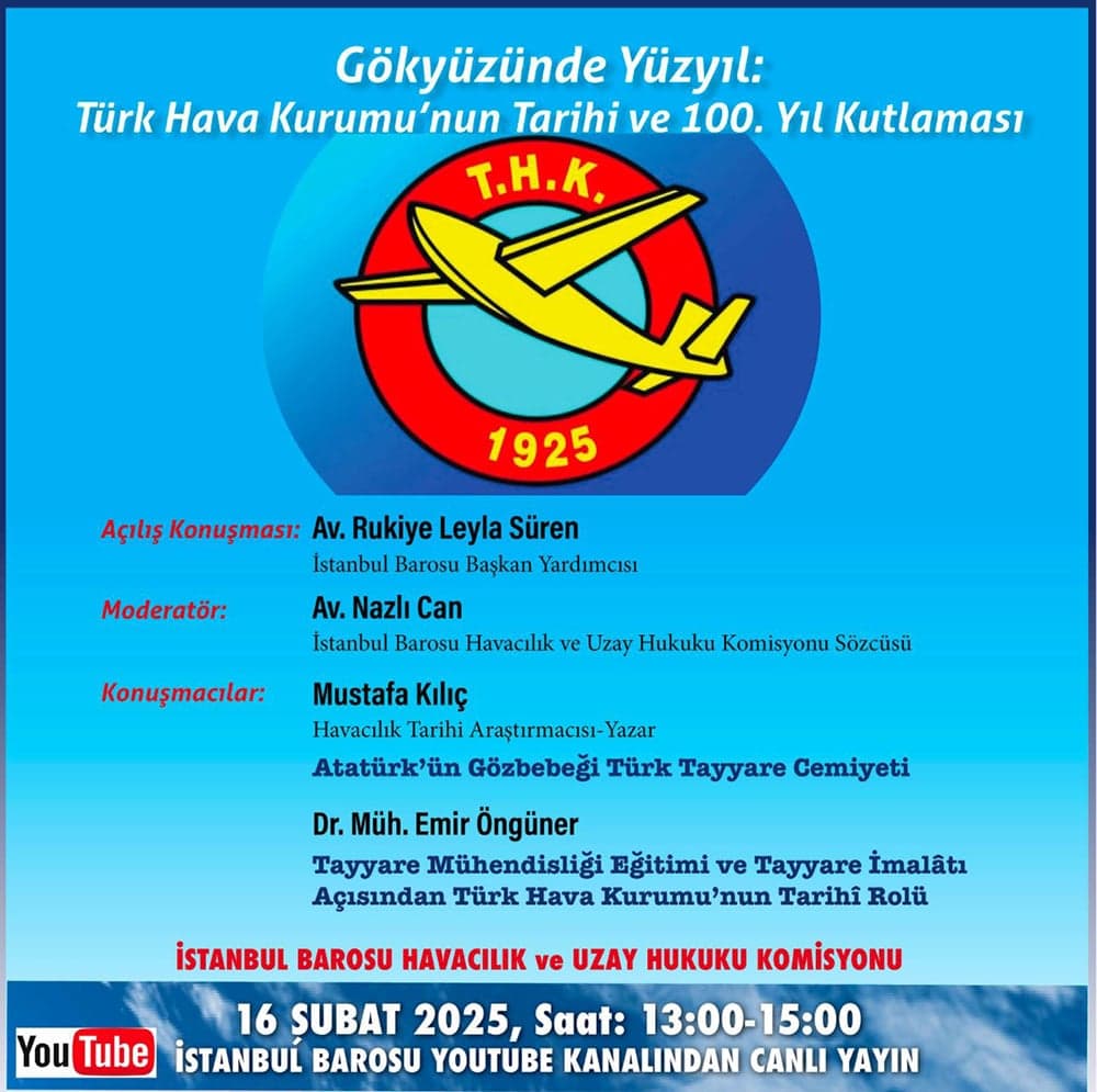 Gökyüzünde Yüzyıl: Türk Hava Kurumu'nun Tarihi ve 100. Yıl Kutlaması