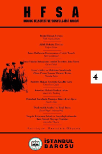 Hukuk Felsefesi Ve Sosyoloji Arkivi