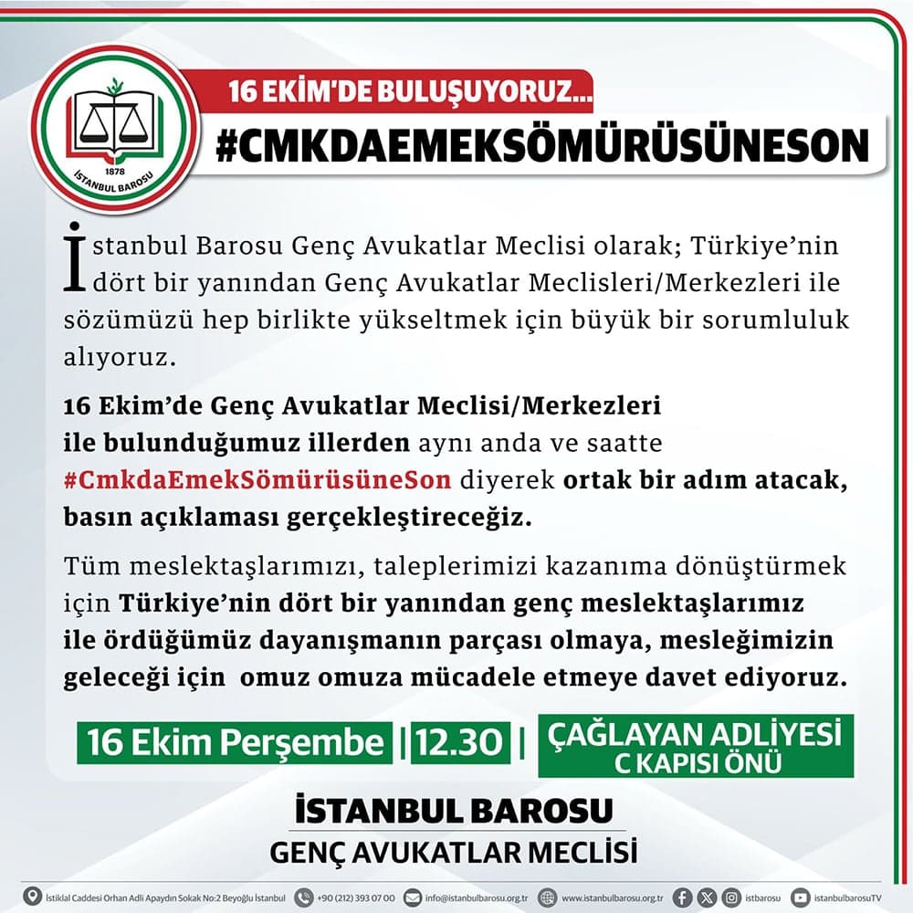 16 Ekim de Buluşuyoruz...