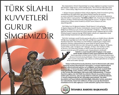 30 Ağustos Zafer Bayramı Basın Açıklaması