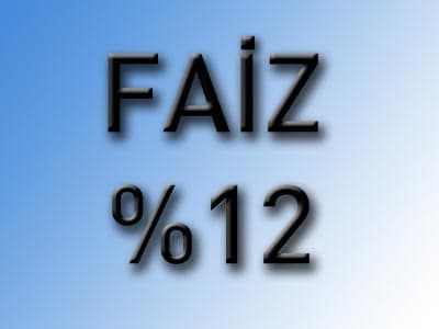 Yasal Faiz Değişiyor %12