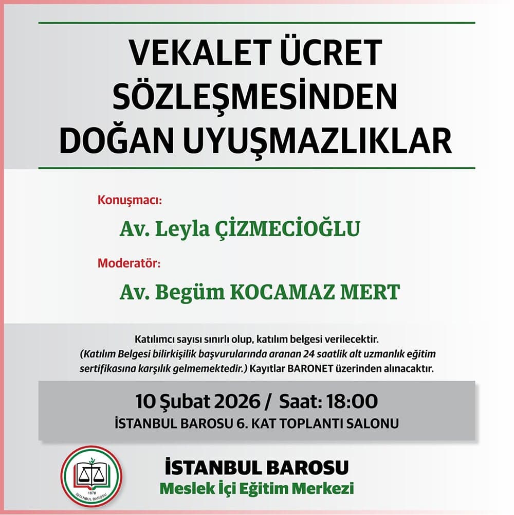 Vekalet Ücret Sözleşmesinden Doğan Uyuşmazlıklar