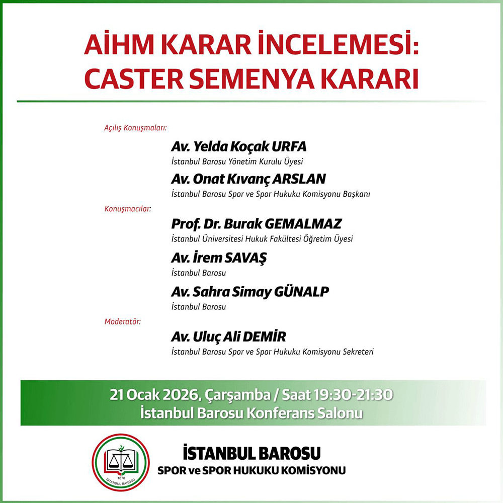 AİHM Karar İncelemesi : Caster Semenya Kararı