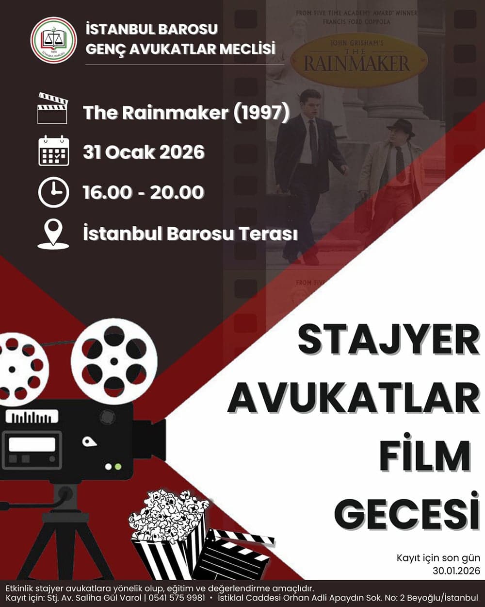Stajyer Avukatlar Film Gecesi