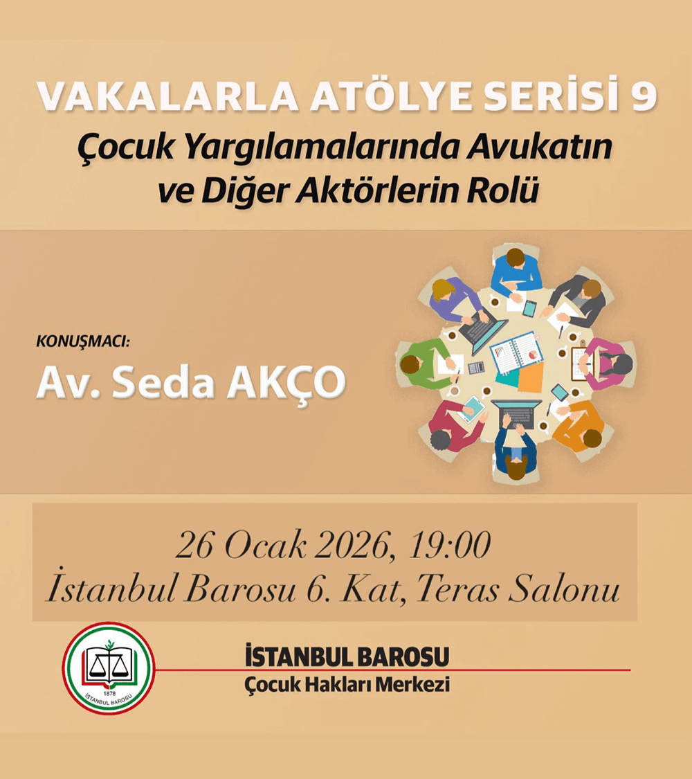 Çocuk Yargılamalarında Avukatın ve Diğer Aktörlerin Rolü