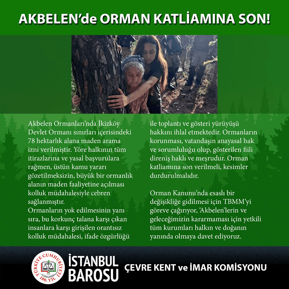 Akbelen'de Orman Katliamına Son