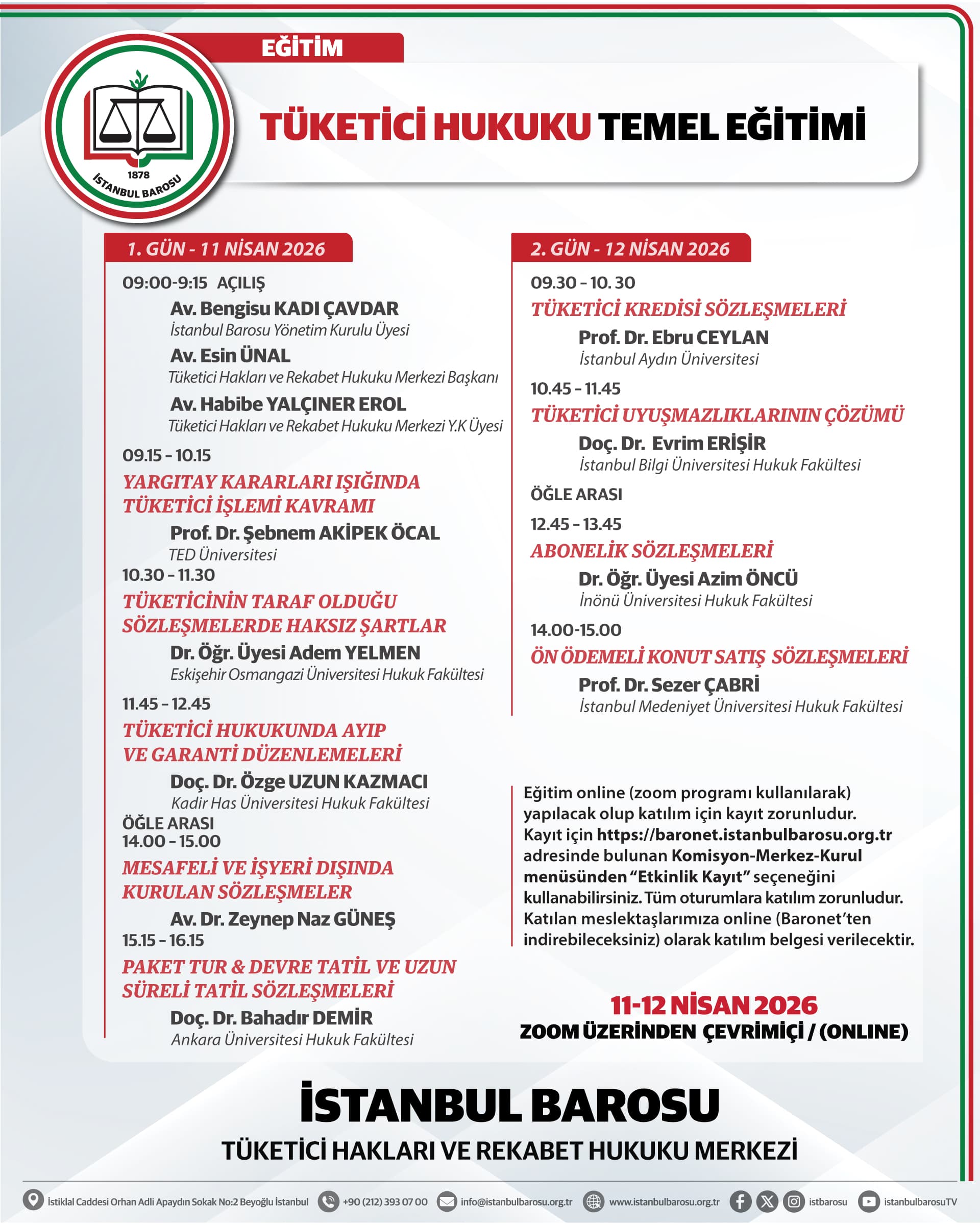 TÜKETİCİ HUKUKU TEMEL EĞİTİMİ