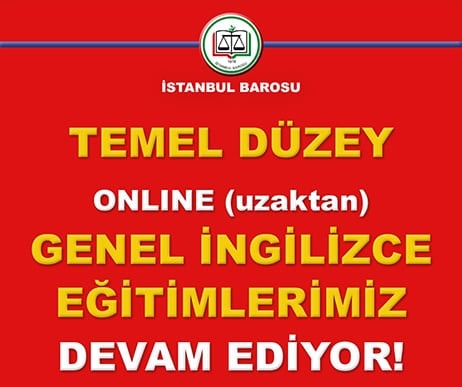 Temel Düzey (A1-A2) – İleri Düzey (B1-B2) Online (Uzaktan) Genel İngilizce Eğitimlerimiz Devam Ediyor
