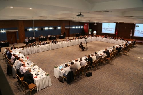 28. Baro Başkanları Toplantısı Ankara’Da Yapıldı
 - 3