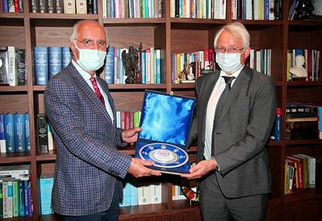 Almanya İstanbul Başkonsolosu Regenbrecht Başkan Durakoğlu’nu Ziyaret Etti