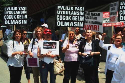 Devrim Yasamız Medeni Kanuna Sahip Çıkıyoruz Yürüyüşü - 95