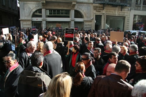 Barolar “Yargıya Ve Ülkeye Sahip Çıkma” Yürüyüşü Yaptılar - 5