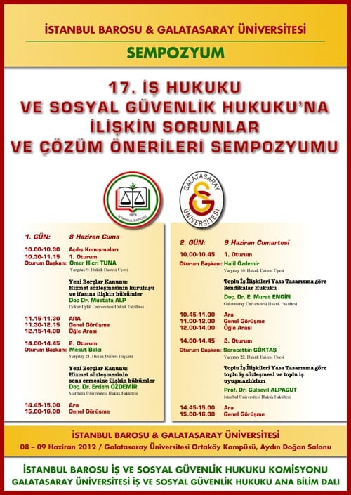 İş Ve Sosyal Güvenlik Hukukuna İlişkin Sorunlar Ve Çözüm Önerileri - 1