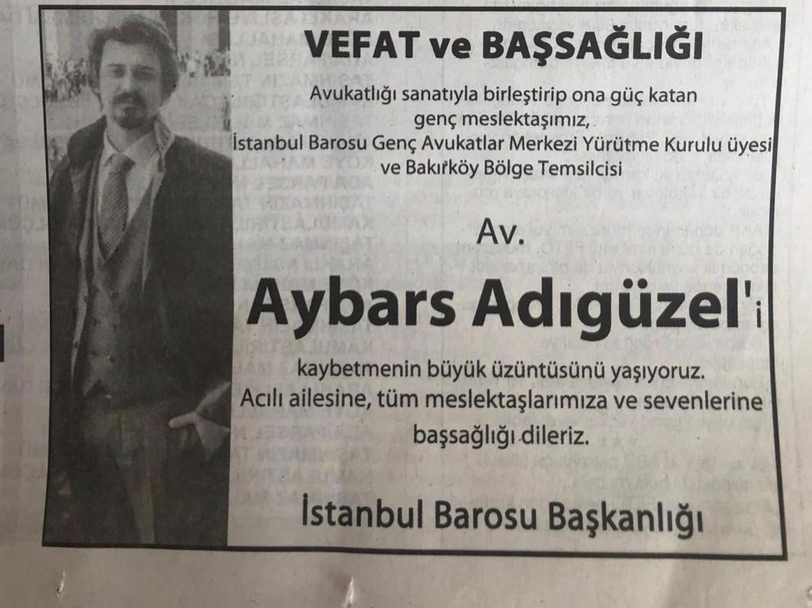 Avukat Aybars Adıgüzel (56825) Vefat Etti - 5