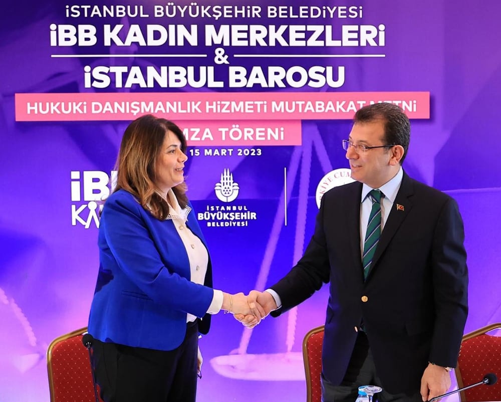 İstanbul Barosu ve İBB Kadınlara Hukuki Destek İçin Mutabakat İmzaladı - 2