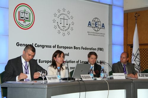 Avrupa Barolar Federasyonu Ve Avrupa Avukatlar Birliği 

Toplantılarına Ev Sahipliği Yaptık
 - 5