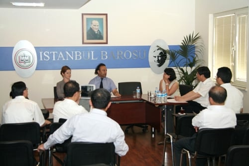 Çinli Hukukçular Baromuzu Ziyaret Etti
 - 14