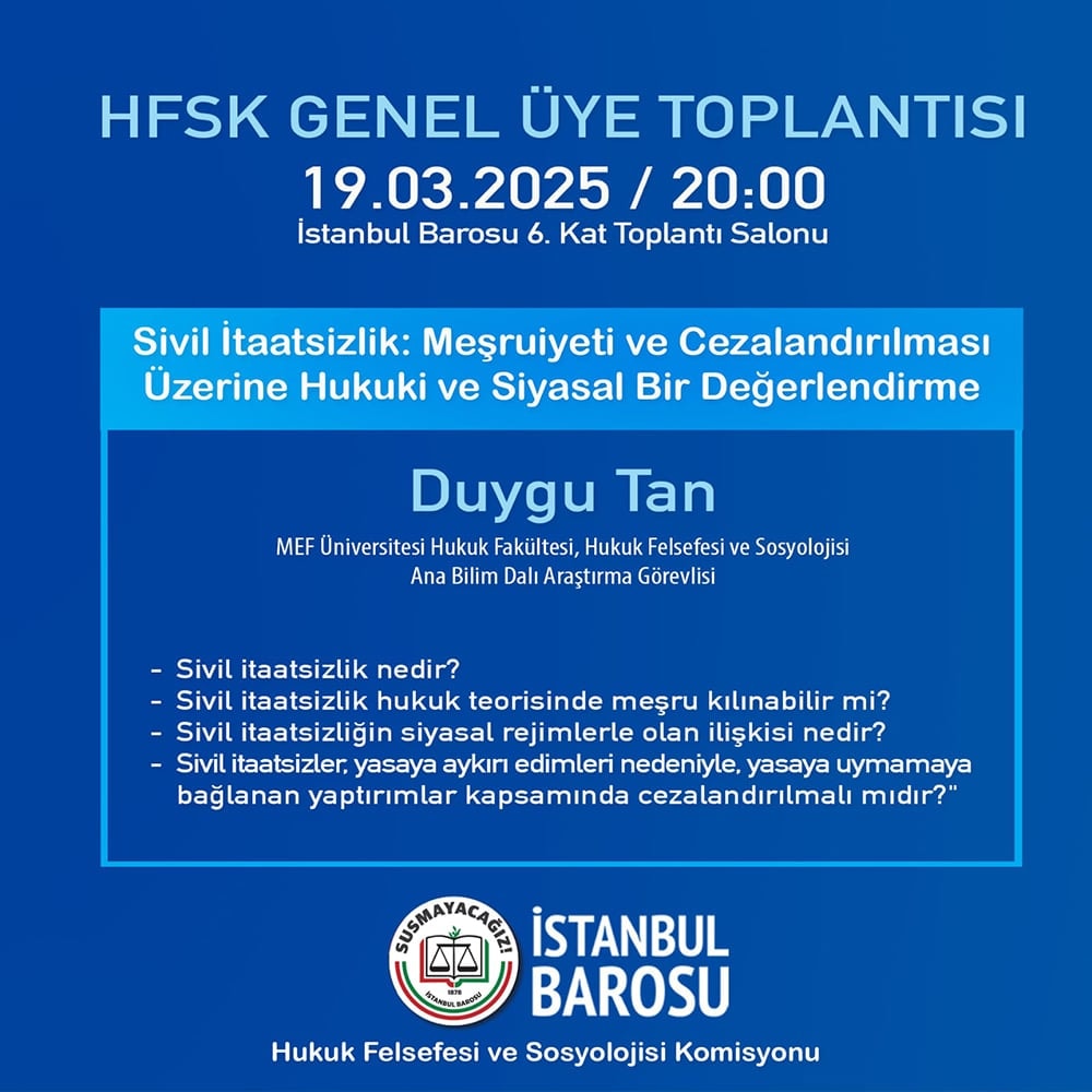 HFSK Genel Üye Toplantısı