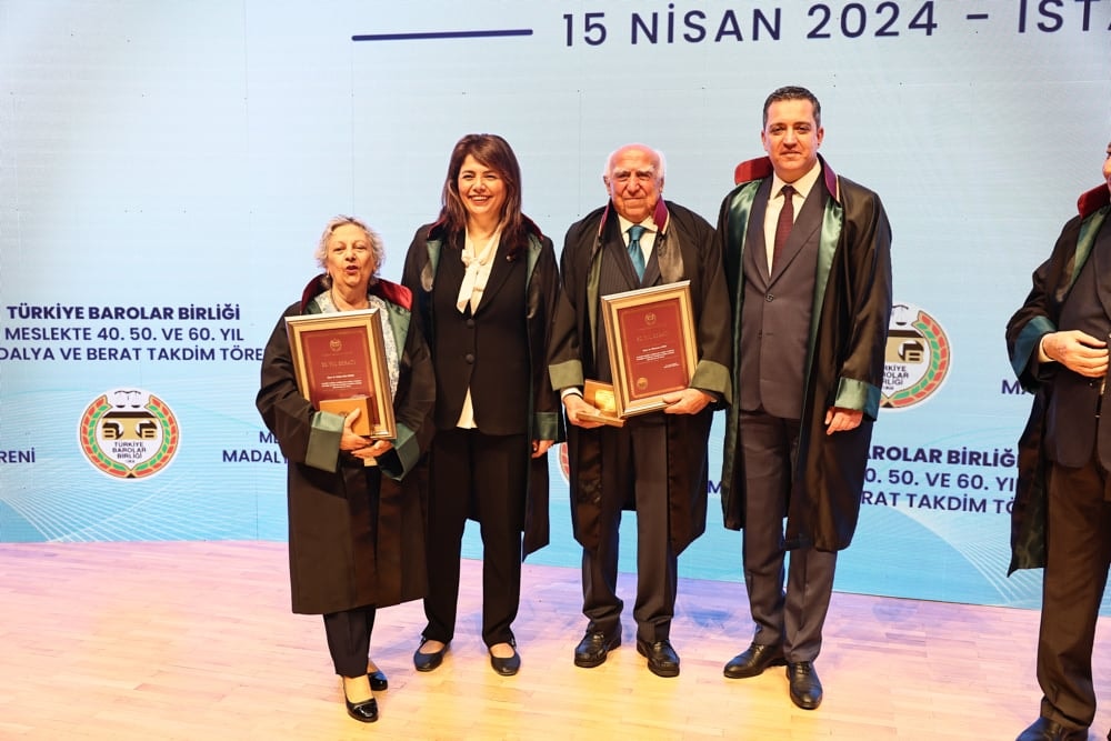 Meslekte 40, 50 ve 60 Yılını Dolduran Meslektaşlarımıza Plaket Verildi - 103