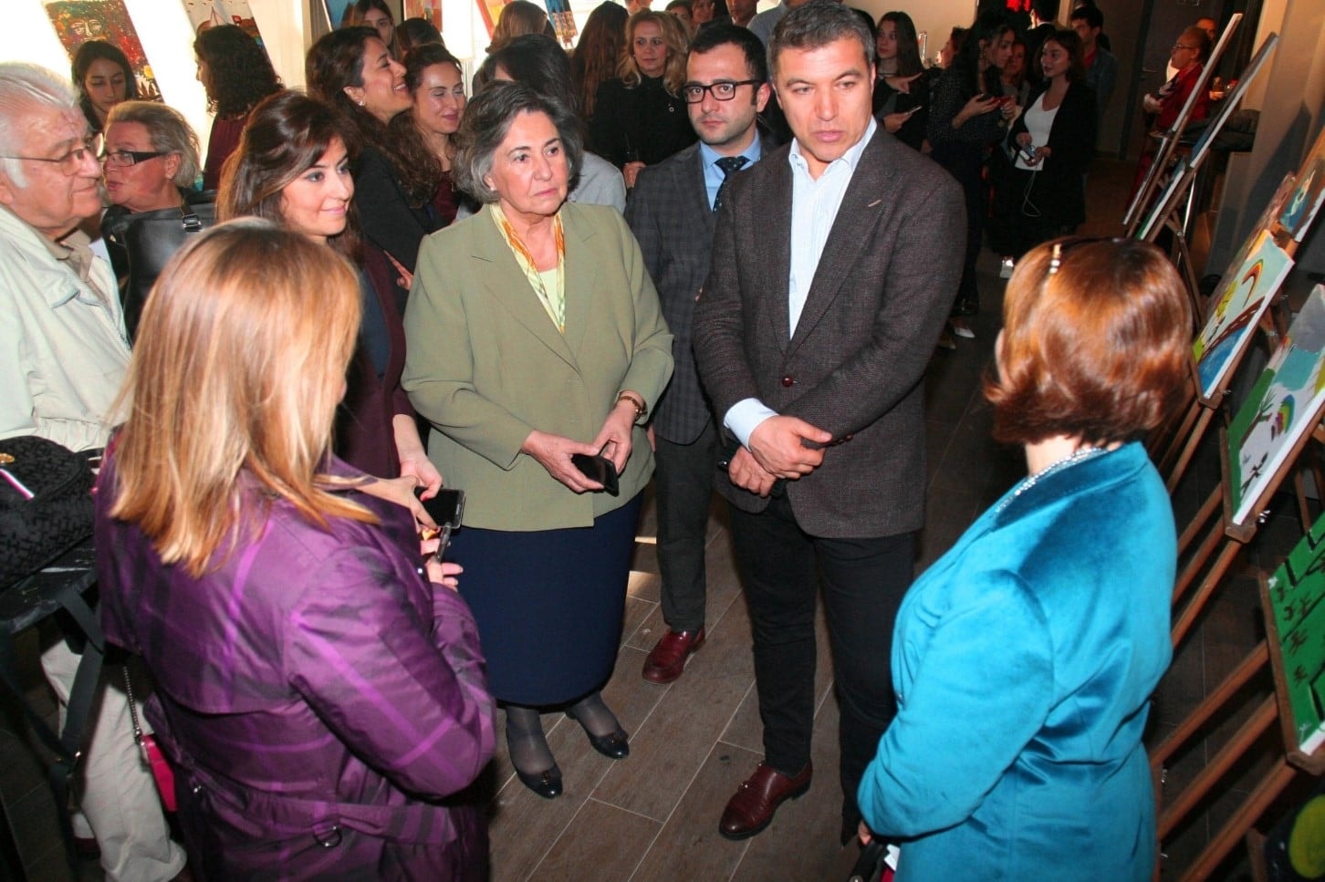 Tutukevindeki Çocukların Yaptıkları Resimler Sergilendi - 32