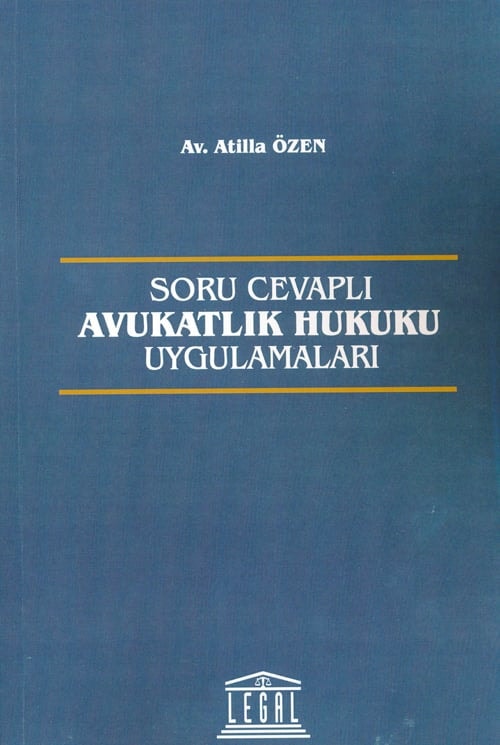 Avukatlık Hukuku Uygulamaları

 - 1