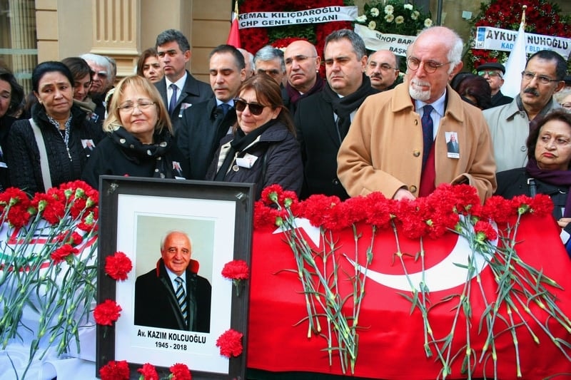 Başkanımız Av. Kazım Kolcuoğlu’nu Son Yolculuğuna Uğurladık - 78