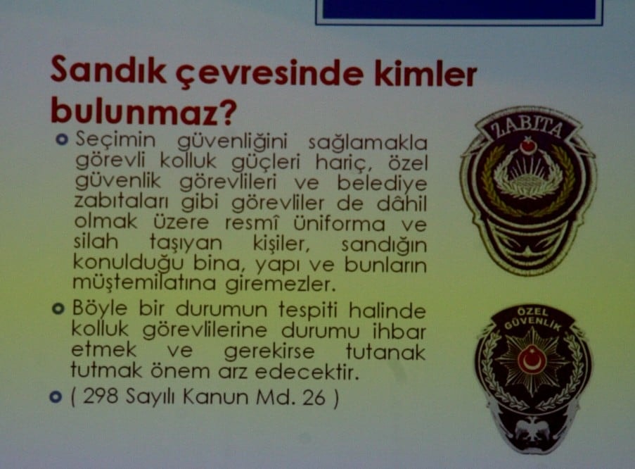 Seçim Güvenliği Eğitim Semineri - 47