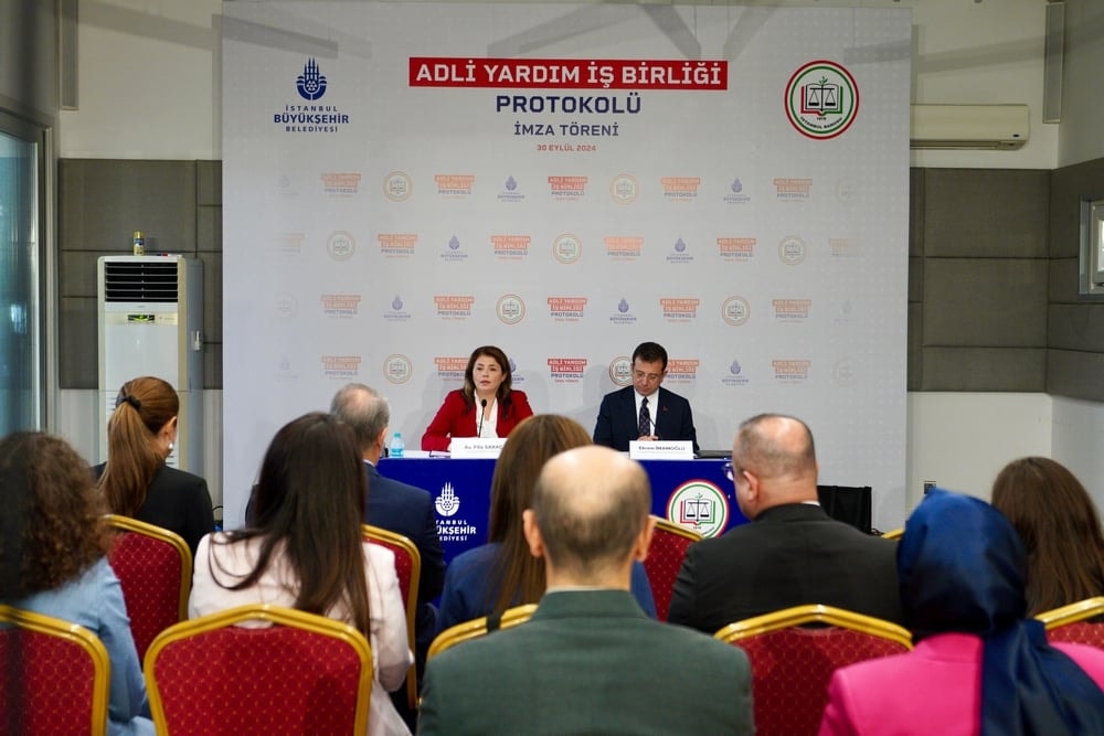 İstanbul Barosu ve İBB Arasında ‘Adli Yardım İş Birliği Protokolü’ İmzalandı - 6