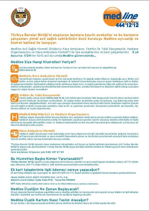 Tbb Ve Medline Sözleşmesinde Kapsam Genişletildi