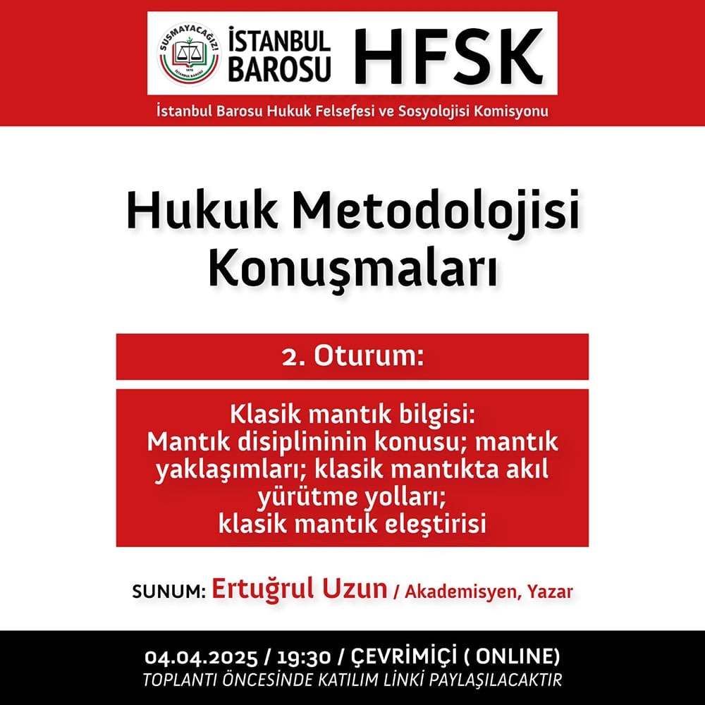 Hukuk Metedolojisi Konuşmaları - 2