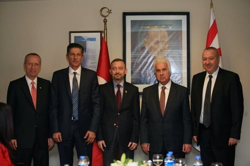 Kktc Cumhurbaşkanı Eroğlu İstanbul 
Barosunu Ziyaret Etti - 13