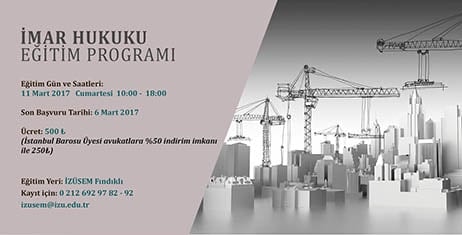 İmar Hukuku Eğitim Programı
