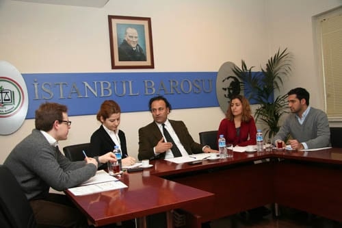 Alman Stajyer Avukatlar İstanbul Barosu’Nu Ziyaret Etti
 - 17