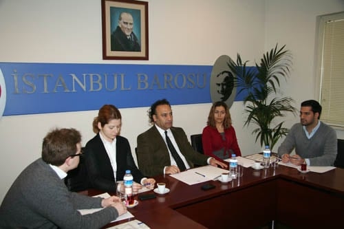 Alman Stajyer Avukatlar İstanbul Barosu’Nu Ziyaret Etti
 - 9
