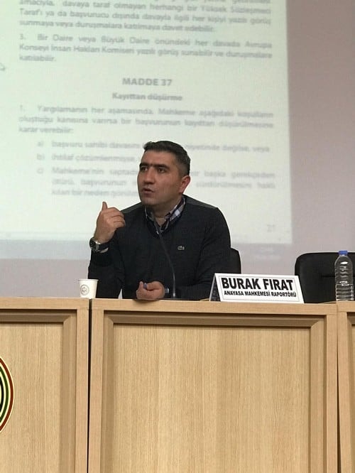 AYM ve AİHM’E Bireysel Başvuru Eğitimi - 6