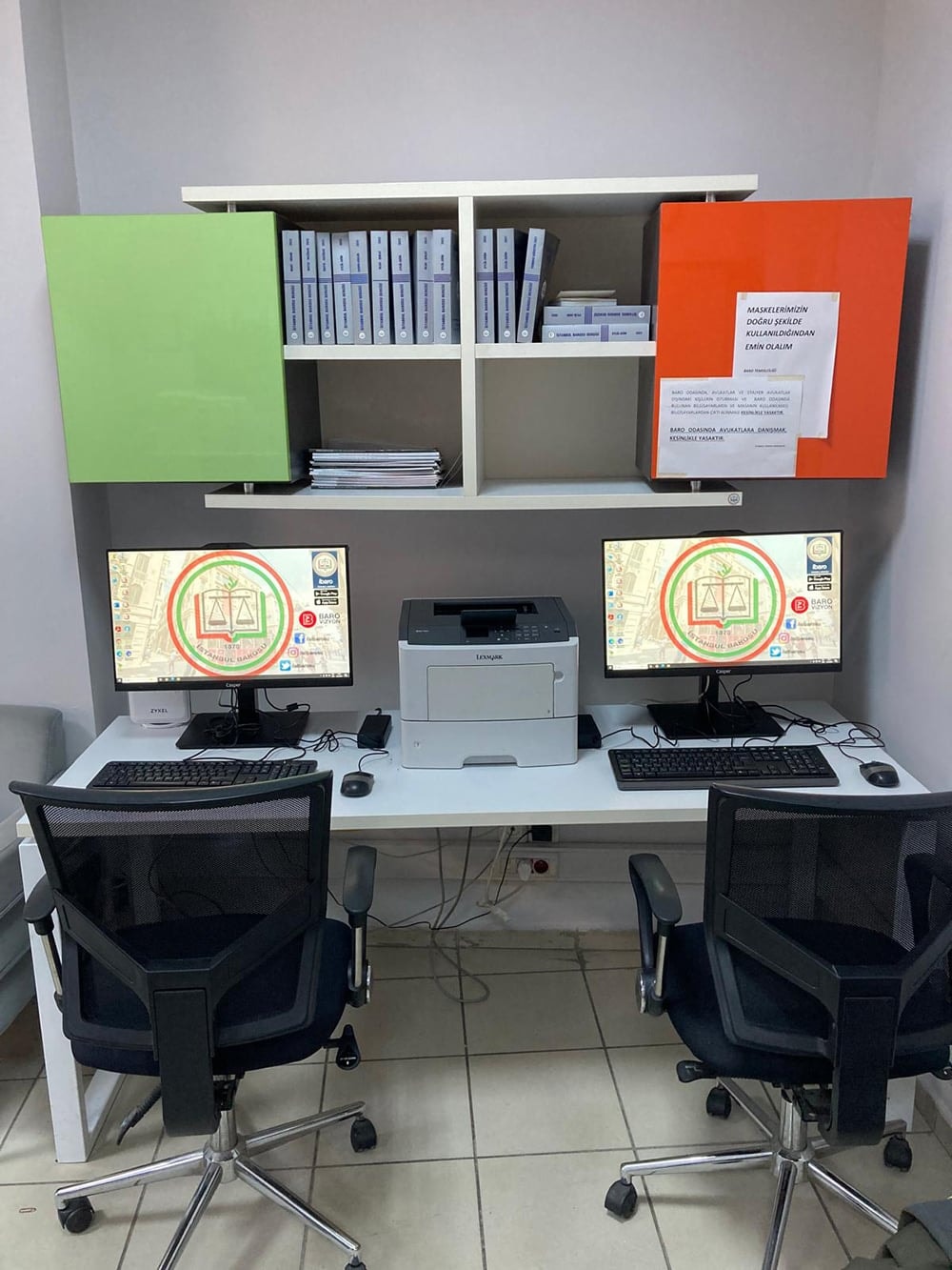 Çatalca ve Silivri Adliyesi Baro Odalarında Yeni Bilgisayarlar Meslektaşlarımızın Kullanımına Açıldı! - 2