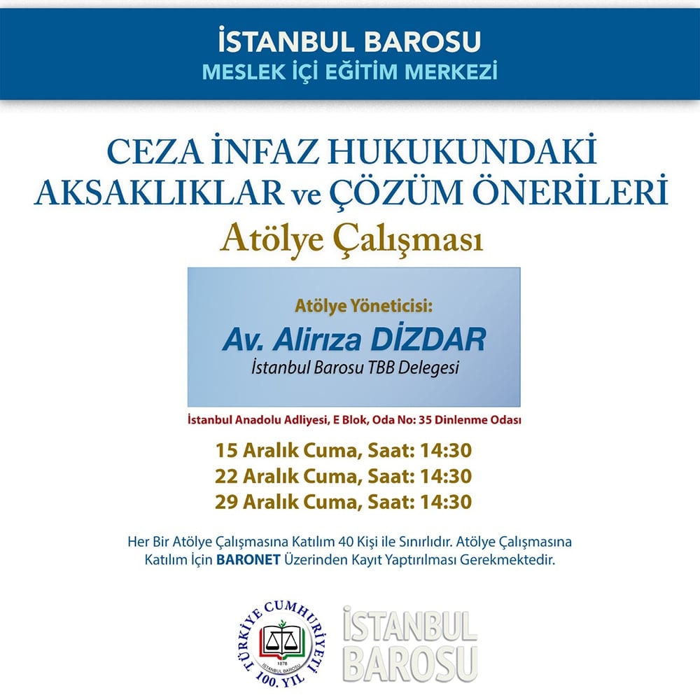 Ceza İnfaz Hukukundaki Aksaklıklar ve Çözüm Önerileri