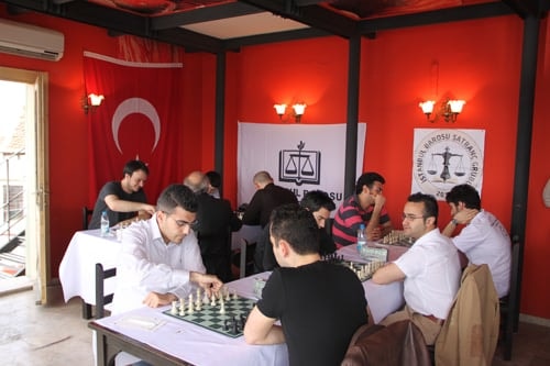 İstanbul Barosu Satranç Takımı Ustalara Karşı