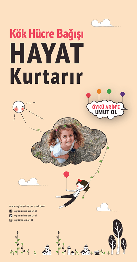 Öykü Arin'e Umut Ol