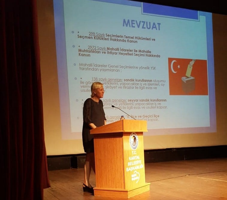  Avukatlar için Seçim Güvenliği Eğitim Seminerleri Yapıldı - 20
