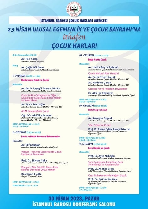 23 Nisan Ulusal Egemenlik ve Çocuk Bayramı’na İthafen Çocuk Hakları - 37