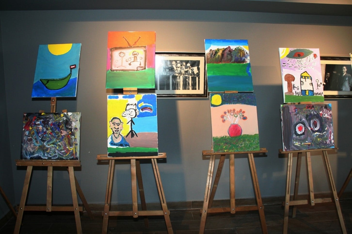 Tutukevindeki Çocukların Yaptıkları Resimler Sergilendi - 8