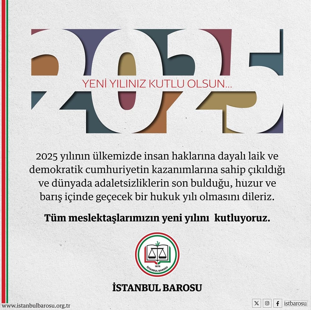 Yeni Yılınız Kutlu Olsun