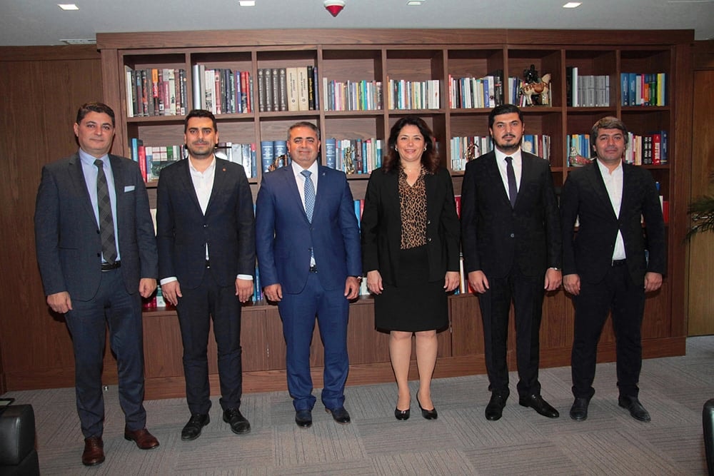 Av. Ahmet Tüysüz’den Başkanımız Av. Filiz Saraç’a Ziyaret