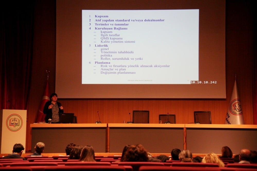 Kalite Yönetimi Sistemi Temel Eğitimi Yapıldı - 84