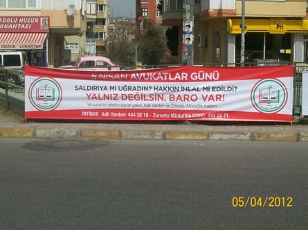 Adli Yardımla İlgili Vatandaşlara Duyurular Yapıldı 
 - 1