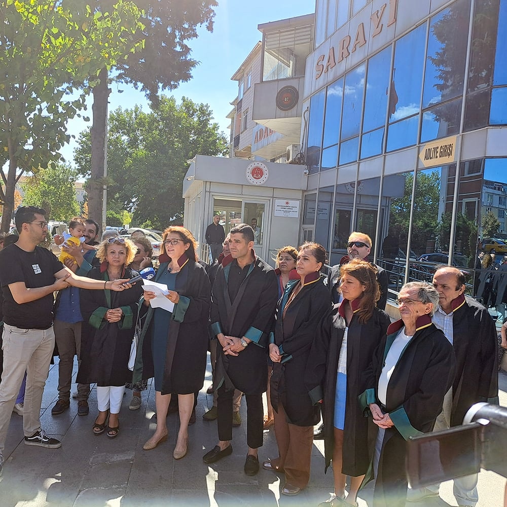 İstanbul Barosu 17 Ağustos'ta Büyükçekmece Adliyesi Önündeydi - 2