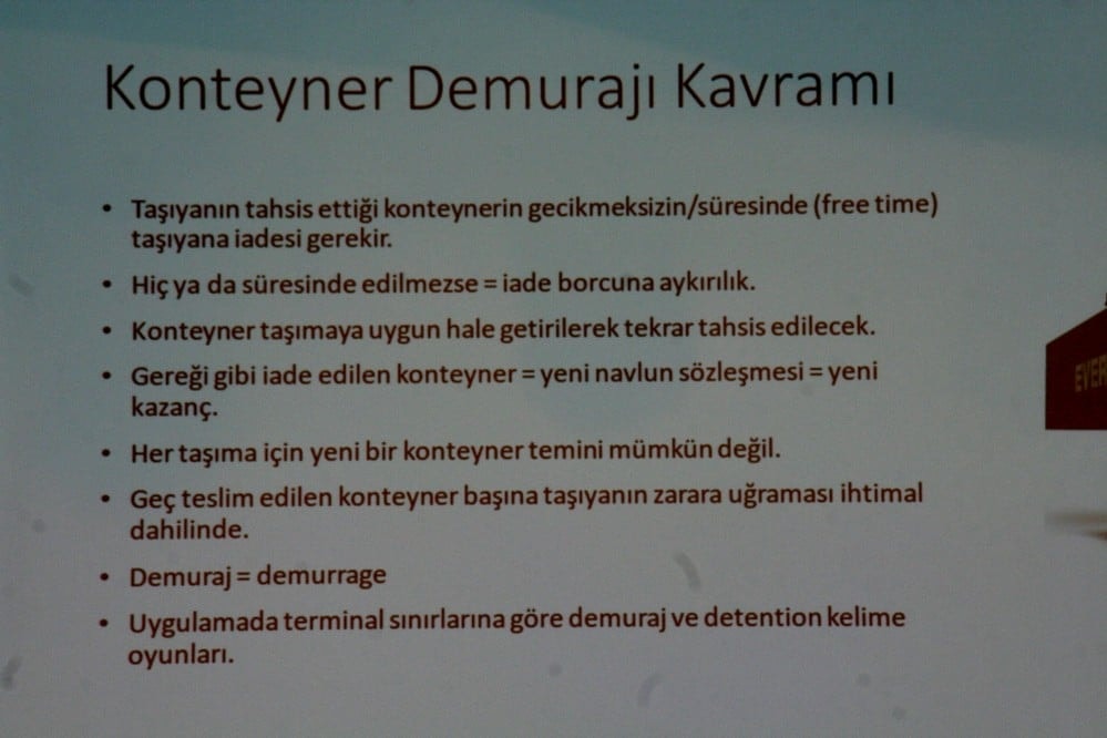 Yükün Teslim Alınmaması, Demuraj ve Tasfiye Süreçleri - 38