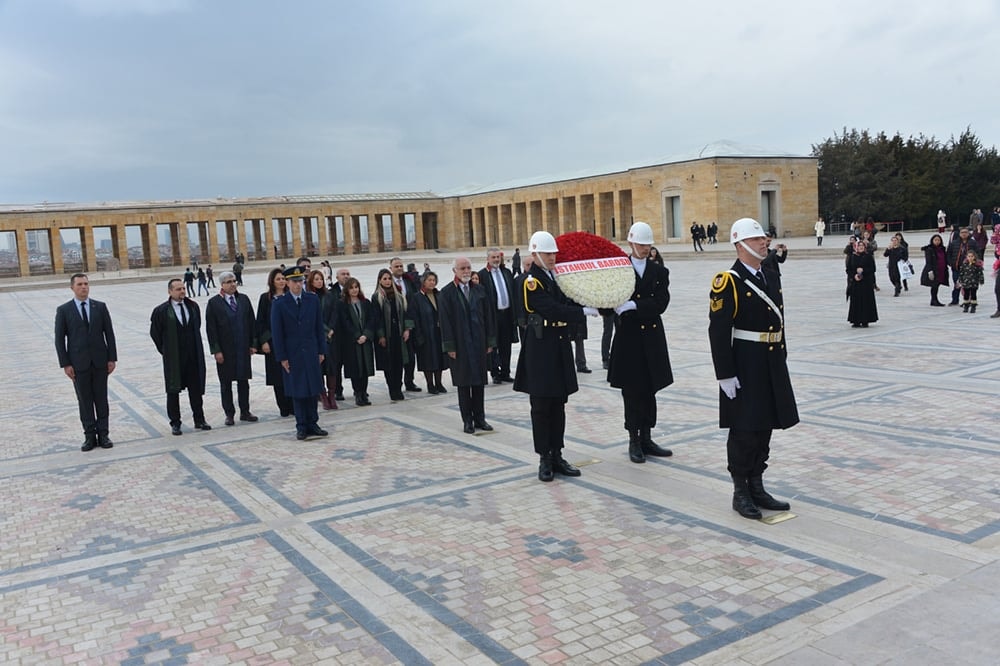 İstanbul Barosu Yönetim Kurulu Anıtkabir'de Ata'nın Huzurundaydı - 2