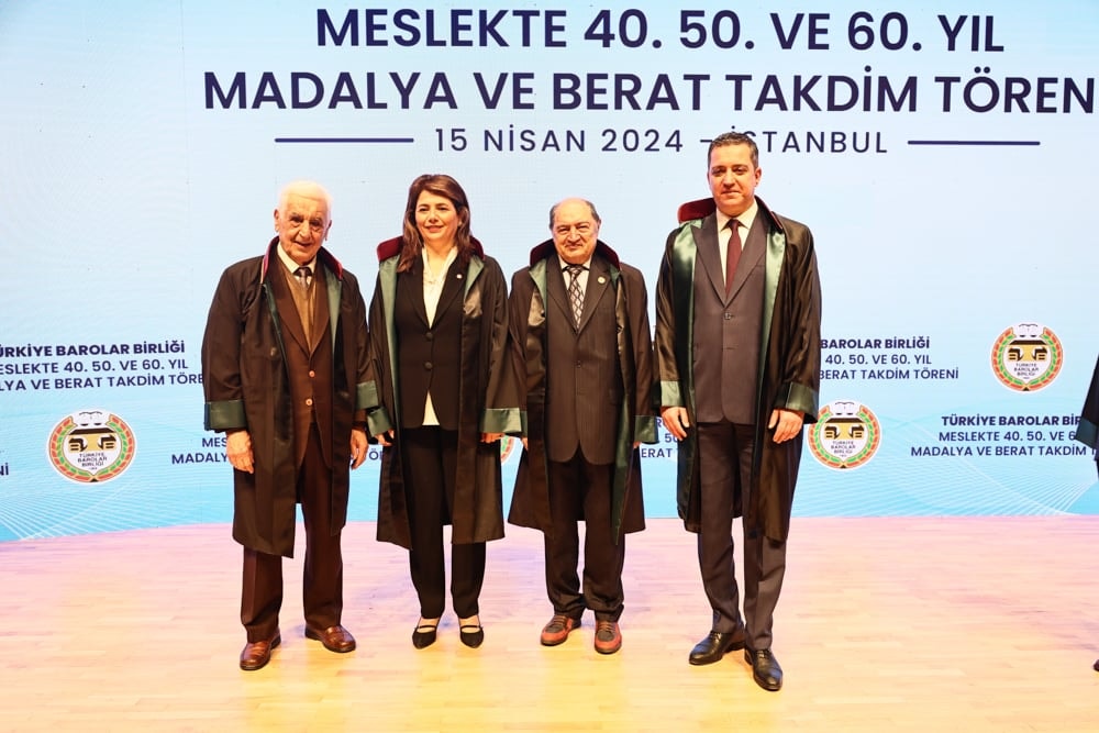 Meslekte 40, 50 ve 60 Yılını Dolduran Meslektaşlarımıza Plaket Verildi - 64